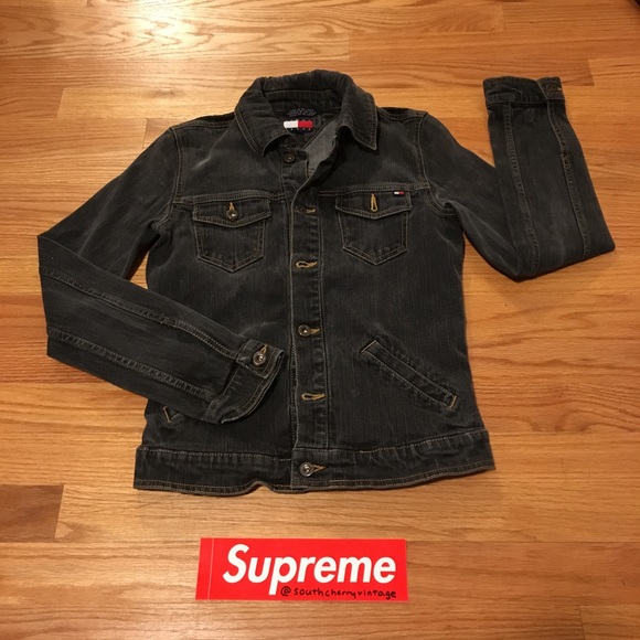 tommy denim jacket womens